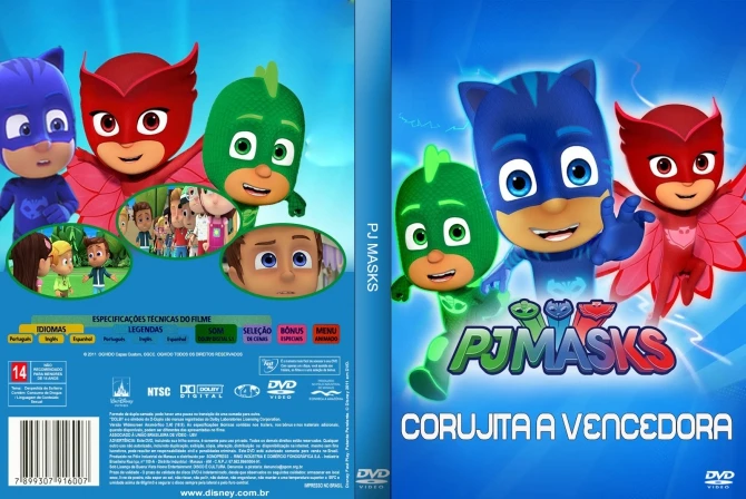 Pj Masks Let S Go Pj Masks 2017 Dvd Obaly Fdb Cz