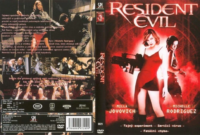 Ødelægge fraktion type Resident Evil (2002) - DVD Obaly - FDb.cz