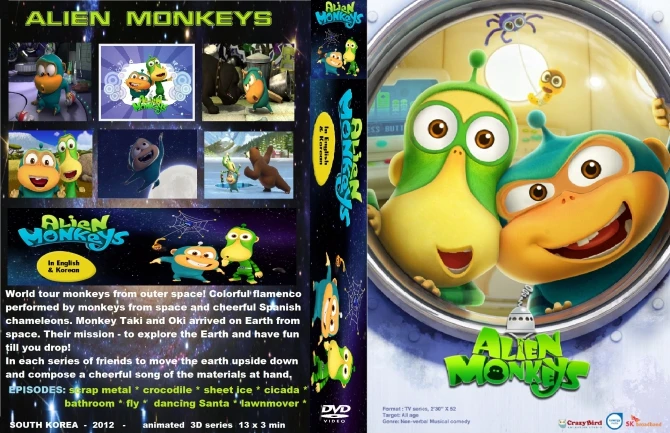 Vesmírné  opice / Alien Monkeys 3D  (2012-2015)