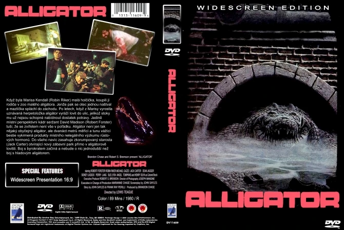 Aligátor (1980) - DVD Obaly - FDb.cz