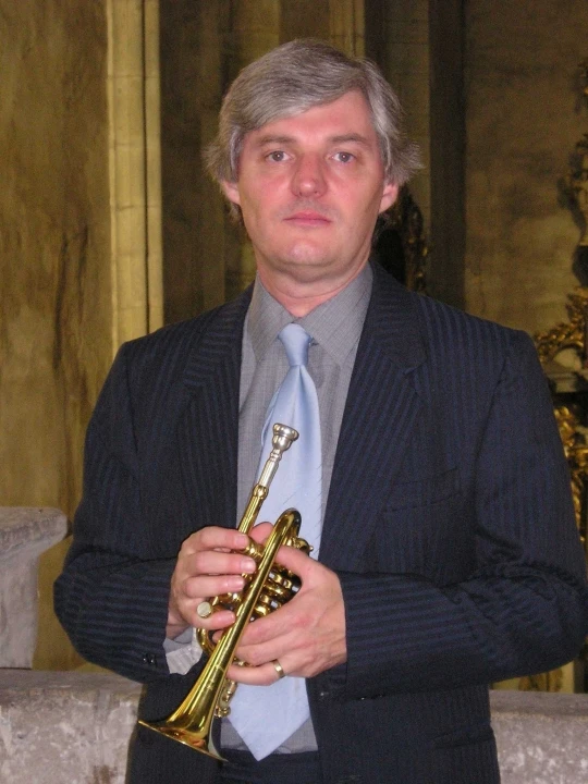 první trumpetista ND Brno Miroslav Holub, manžel