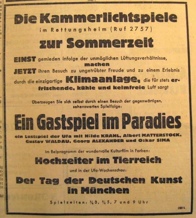 Zdroj: Innsbrucker Nachrichten, 22.7. 1939, str. 27