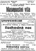 Zdroj: Projekt "Filmové Brno", Ústav filmu a audiovizuální kultury, Filozofická fakulta, Masarykova univerzita, Brno. Denní tisk z  25.09.1931. - http://www.phil.muni.cz/filmovebrno