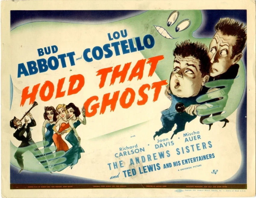 Hold That Ghost (1941)