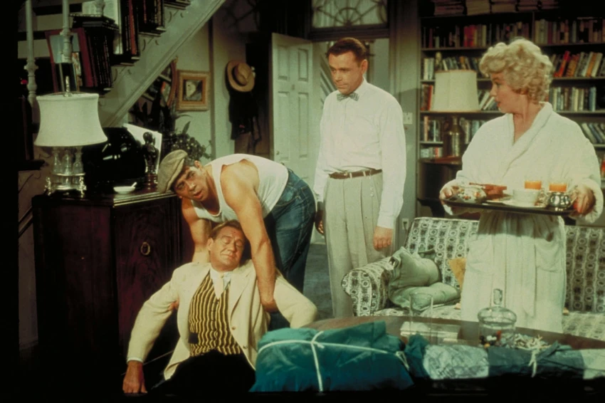 Slaměný vdovec (1955)