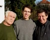 Tři generace Dorůžků: zleva Lubomír, David, Petr