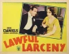 Lawful Larceny (1930)