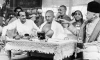 Mahatma Gandhi v čele Indického kongresu