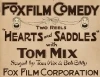 Hearts and Saddles (1917)