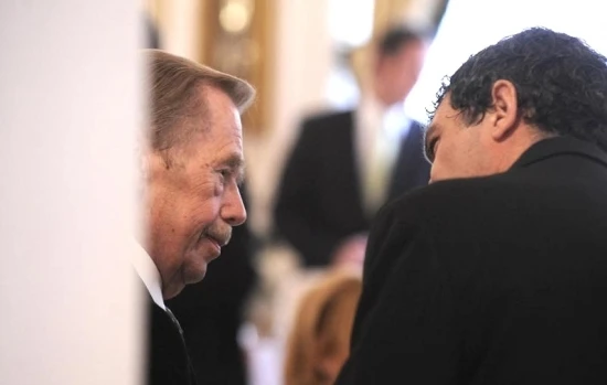 Václav Havel a Antonio Banderas (2009)
