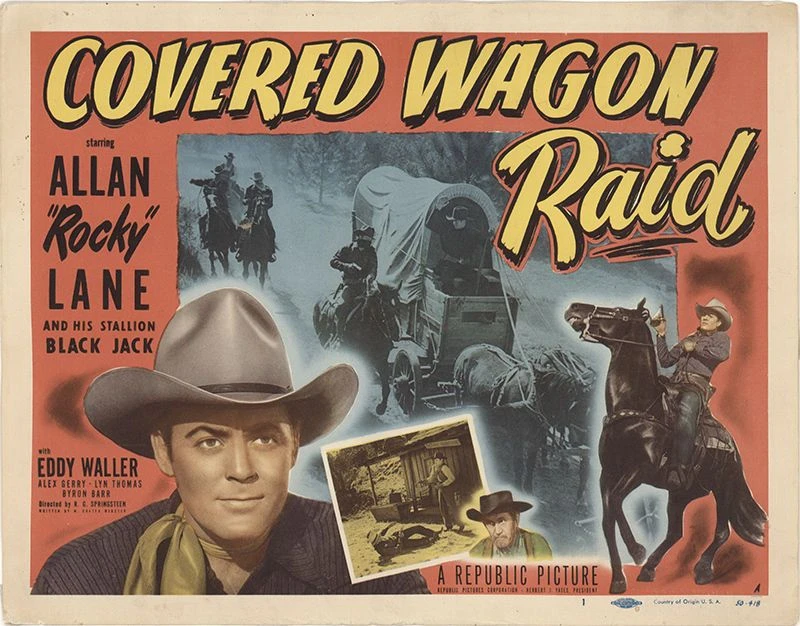 Covered Wagon Raid (1950)