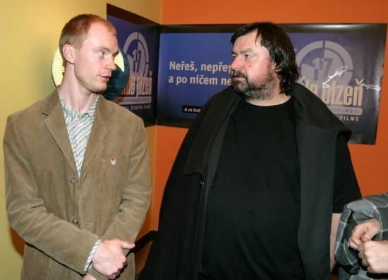 Jan Budař a Čestmír Kopecký na Finále Plzeň 2005