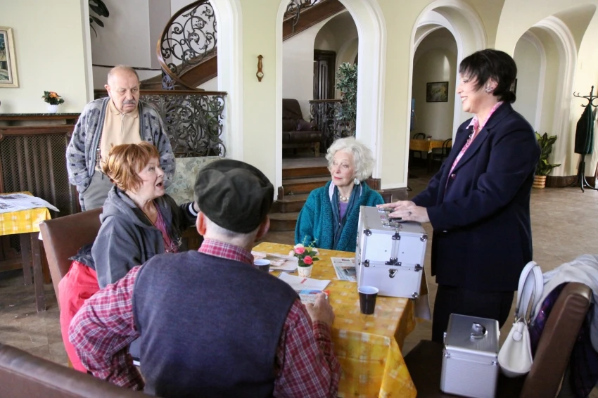 Oldřich Vlach, Alena Vránová, Stanislav Zindulka a Květa Fialová