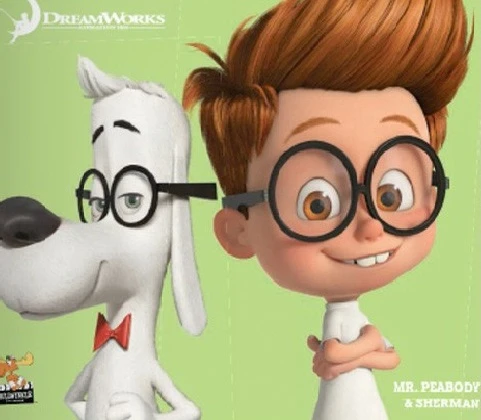 Dobrodružství pana Peabodyho a Shermana (2014) [2k digital]