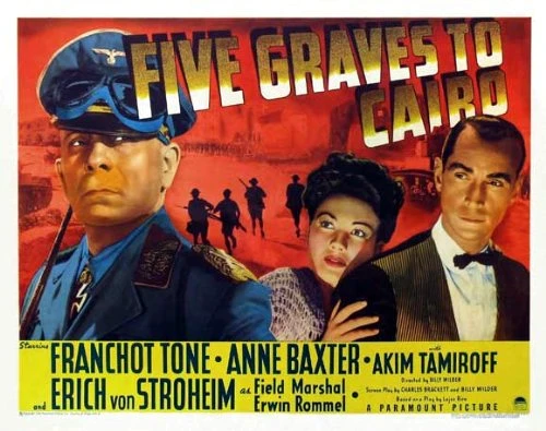 Pět hrobů u Káhiry (1943)