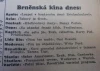 zdroj: Ústav filmu a audiovizuální kultury na Filozofické fakultě, Masarykova Univerzita, denní tisk z února 1931