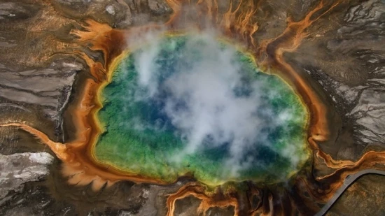 © "HOME" – an ELZEVIR FILMS – EUROPACORP coproduction Pramen Grand Prismatic, Yellowstone National Park, Wyoming, USA (44°27'N - 110°51' W)