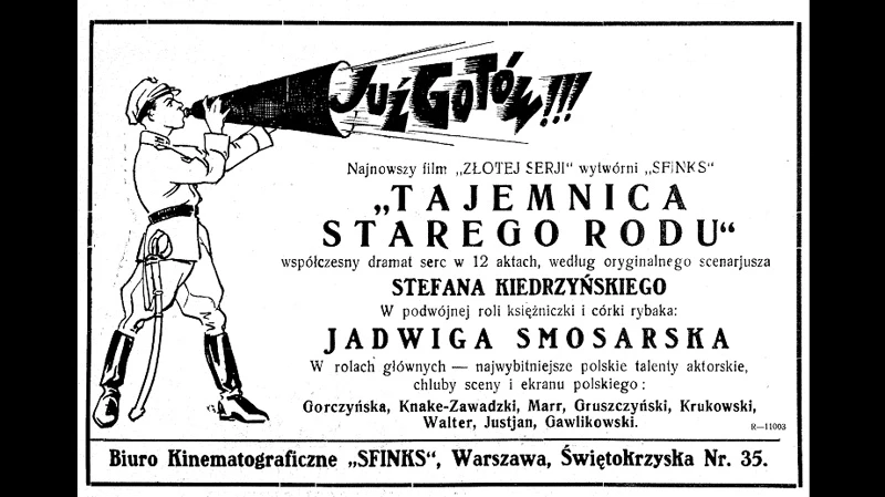 Tajemnica starego rodu (1928)