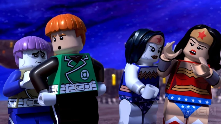 Lego: DC - Liga spravedlivých vs Bizarro (2015) [Video]