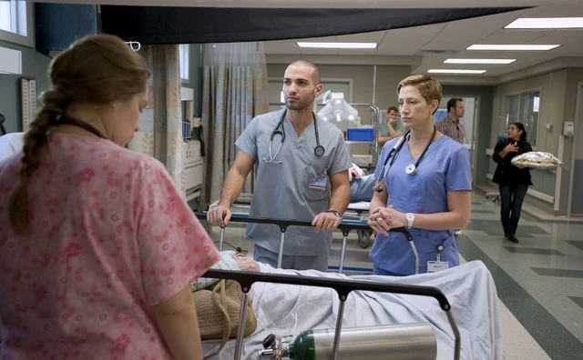 Merritt Wever, Haaz Sleiman, Edie Falco