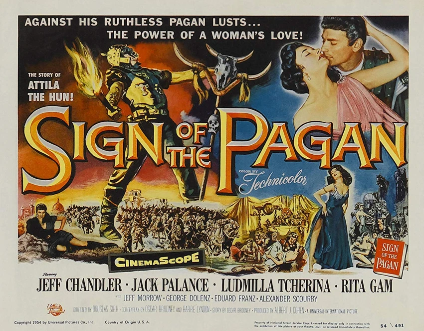 Sign of the Pagan (1954)