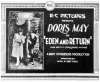 Eden and Return (1921)