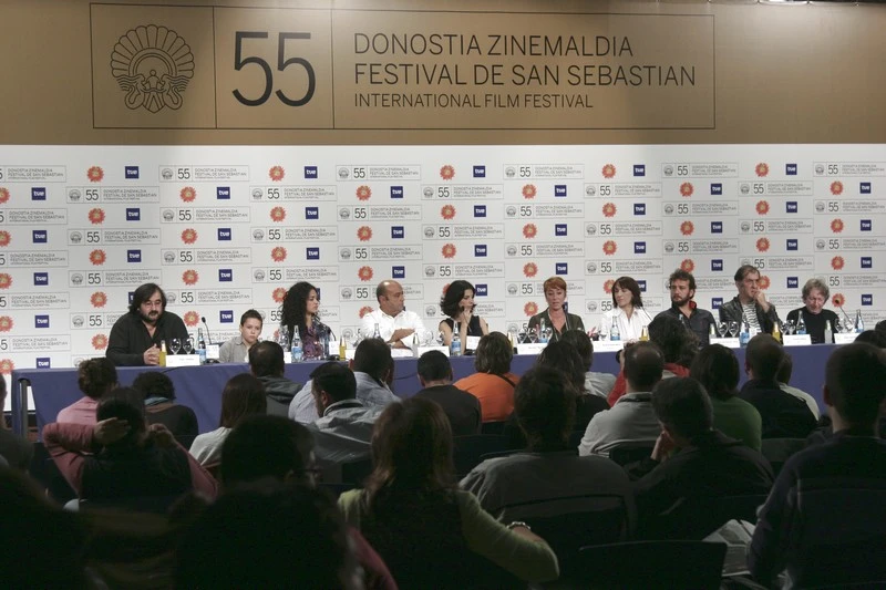 delegace filmu na festivalu v San Sebastianu 2007