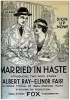 Married in Haste (1919)