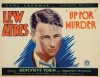 Up for Murder (1931)