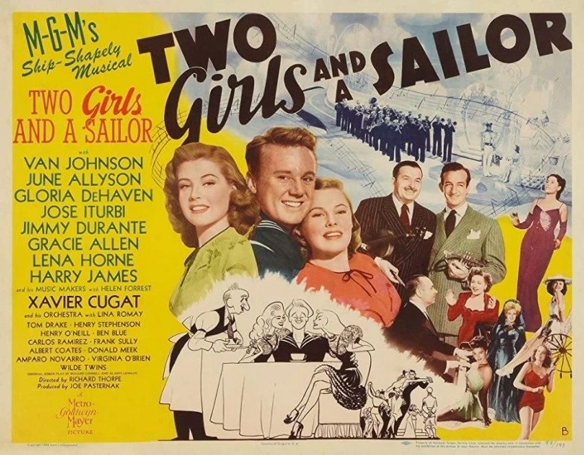 Dvě děvčátka a námořník (1944)