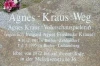 pamětní deska na ulici Agnes-Kraus-Weg