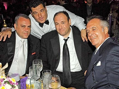 James Gandolfini, Steve Schirripa, Tony Sirico, Vincent Curatola