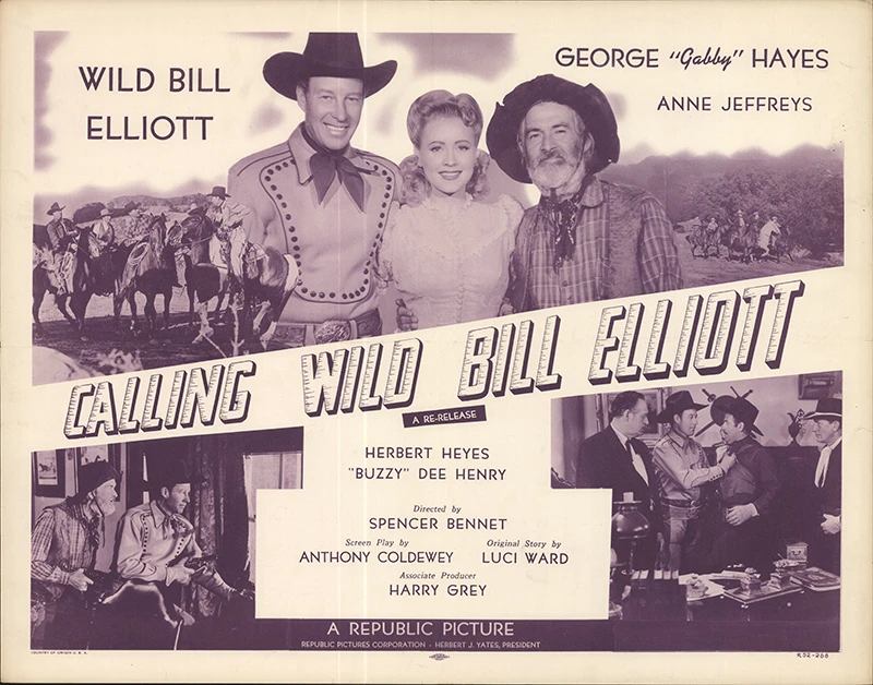 Calling Wild Bill Elliott (1943)