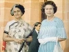 Indira Gandhi a Alžbeta II