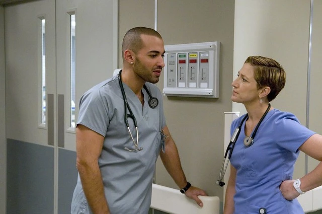 Haaz Sleiman, Edie Falco