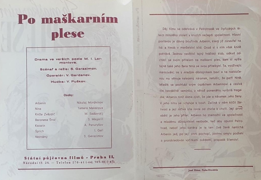 Po maškarním plese (1941)