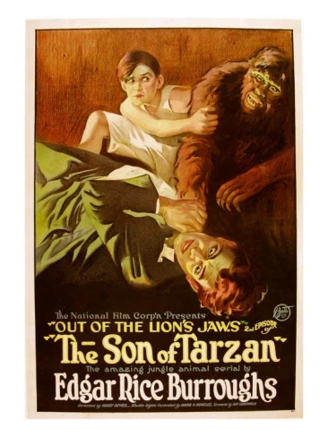 plakát k 2. epizodě seriálu s názvem "Out of the Lion's Jaws"