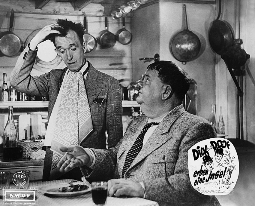 Laurel a Hardy zdědili ostrov (1951)