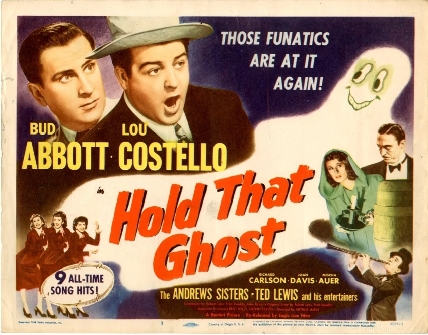 Hold That Ghost (1941)