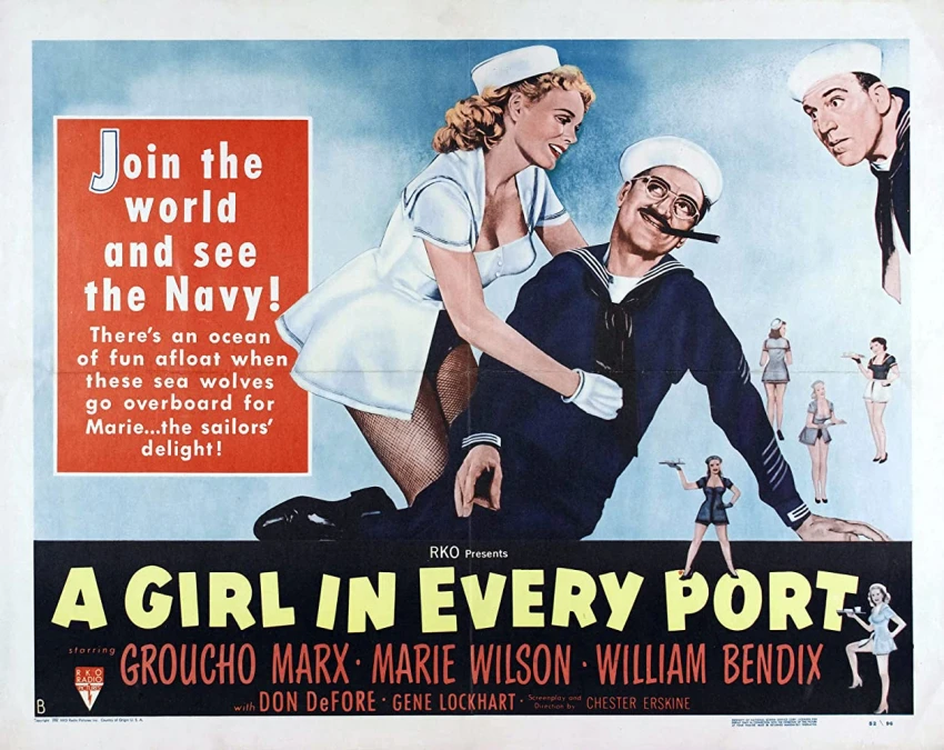 A Girl in Every Port (1952)