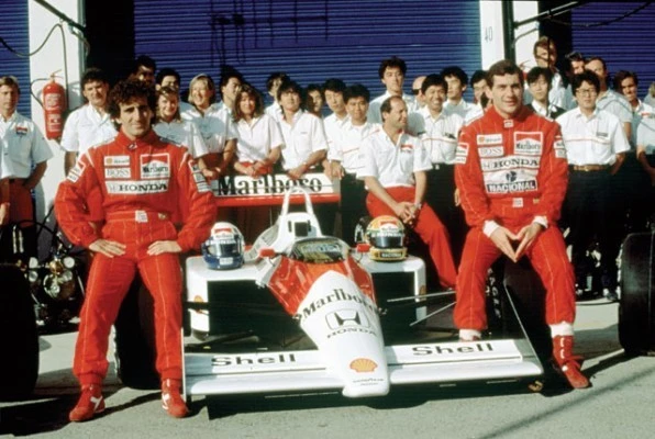 Ayrton Senna, Alain Prost