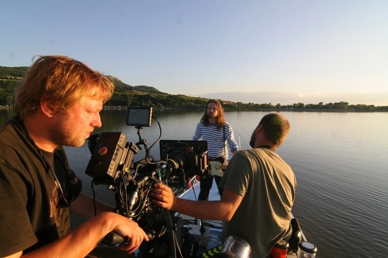 Richard Krajčo natáčí videoklip k filmu