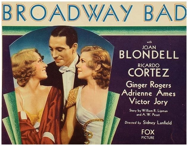 Broadway Bad (1933)