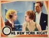 One New York Night (1935)