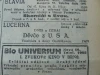 zdroj: Ústav filmu a audiovizuální kultury na Filozofické fakultě, Masarykova Univerzita, denní tisk z 18.10.1930