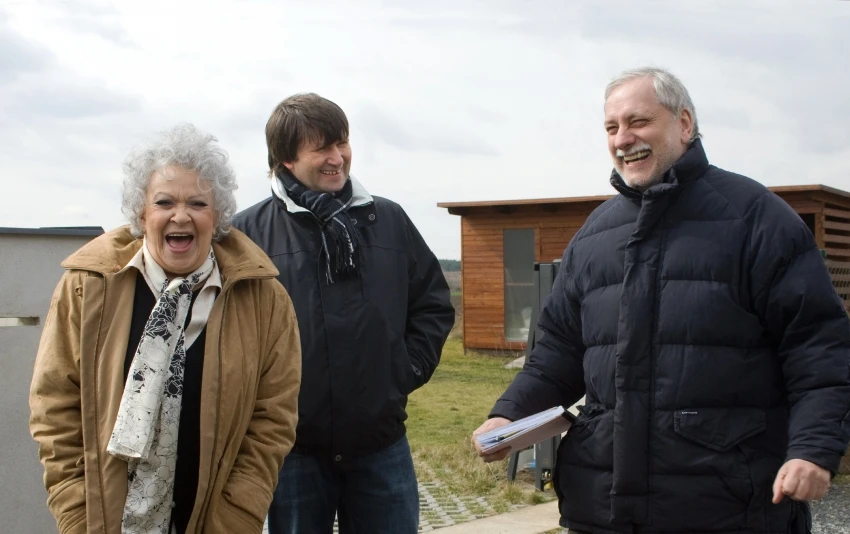 Jiřina Bohdalová, Jan Hrušínský a Zdeněk Zelenka