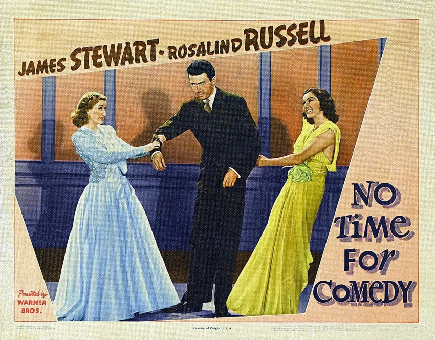 No Time for Comedy (1940)