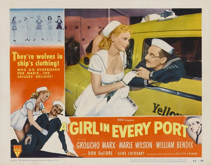 A Girl in Every Port (1952)