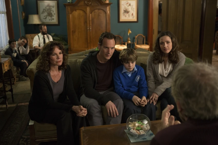 Barbara Hershey, Patrick Wilson, Ty Simpkins a Rose Byrne