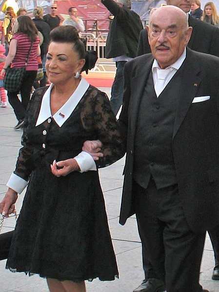 Artur Brauner se svou manželkou Marií v Berlíně; foto: Franz Richter, 2010